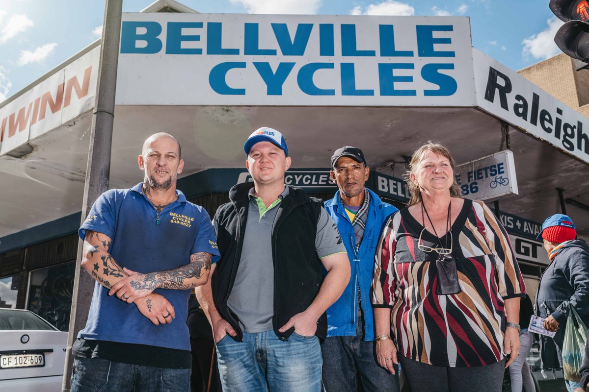 bikehubber's tweet photo. Last stop on the Western Cape #CycloPlus Dealer Tour is Bellville Cycles which sits amidst the hustle and bustle Voortrekker Rd. As one comment says, "looks like a reality TV show!". See the full future here: https://t.co/Z0nPh029qK https://t.co/nmBH7L5V3i