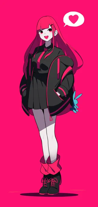 爪先立ちを描きたかった絵2 