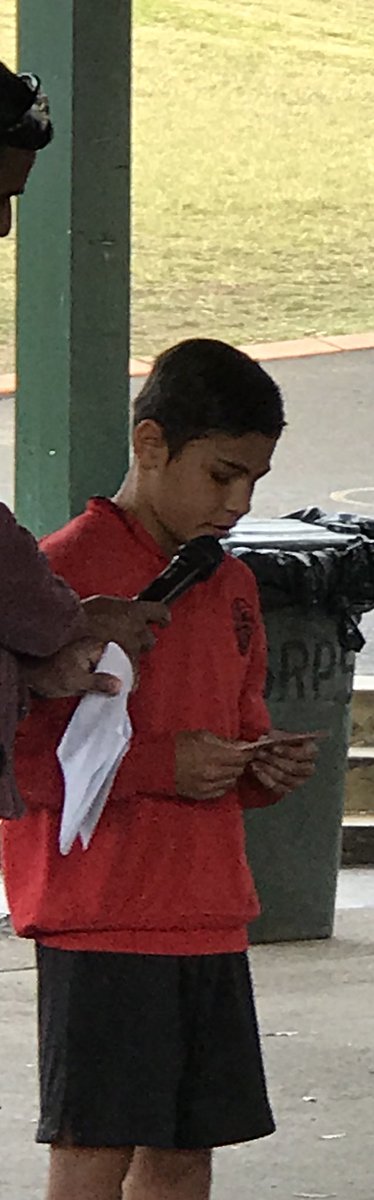Welcome to @SarahRedfernPS NAIDOC week. Opened with our past student Tiahni singing national anthem, cleansing ceremony by our own Aunty Kay and our Senior students #BecauseOfHerWeCan  speeches. <a href="/ravs59/">Ravi Prasad</a> <a href="/MrsAmieeJahshan/">Mrs J</a> <a href="/MrsOliviaPullen/">Olivia Pullen</a> <a href="/MarilynFriedri1/">Marilyn Friedrich</a> <a href="/bartonmd70/">Donna Barton</a>