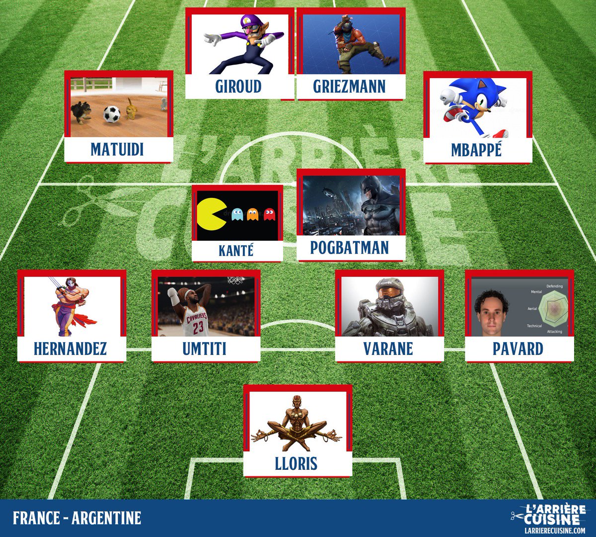 ArriereCuisine's tweet photo. . @OvaleMasque revient sur France-Argentine, un match avec plus d'émotions et de rebondissements que dans toute une saison de Game of Thrones (ou de Joséphine Ange Gardien selon vos goûts). #eSports

CLIQUE ➡️ https://t.co/9B4p54fjvI https://t.co/5ZIRHKFdiz