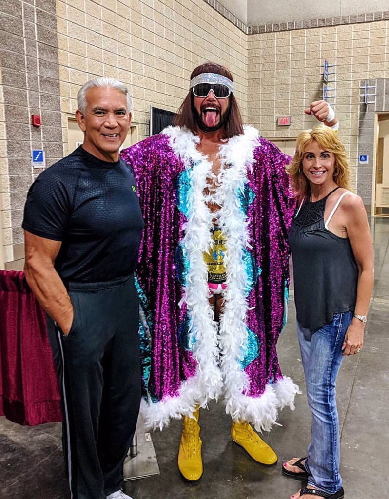 80's Wrestling Pics! on Twitter "How amazing is this fan dressed up as