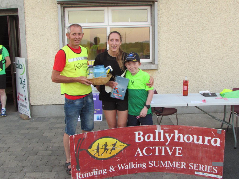 Congratulations to Edel Foster who won a fantastic hamper kindly sponsored by <a href="/KineticaSports/">Kinetica Sports</a>  last Friday at An Brú A.C 5 Mile Road 
kineticasports.com