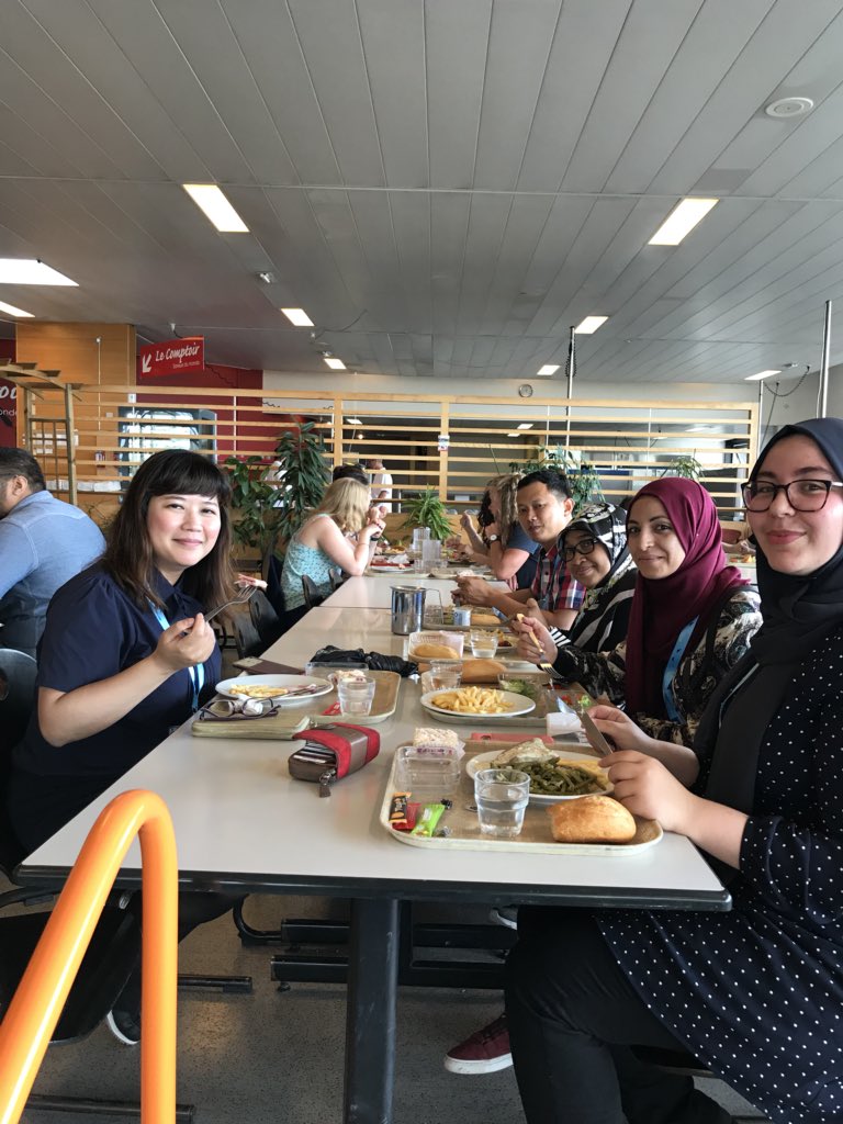 ssda2018's tweet photo. Lunch day-1 #ssda2018 @UnivLaRochelle @L3i_LaRochelle @IAPR_TC10 @IAPR_TC11 https://t.co/Tgb7zX0b30