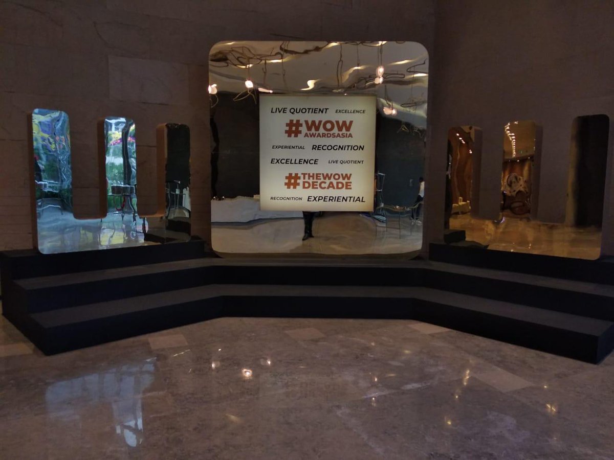 ModernStage's tweet photo. WOW Awards and Convention Asia 2018
Event Partners:-
Modern Stage Service (Technical Production)
ONE UP Productions (Silent Disco Party Production)
at Pullman, and Andaz (Aerocity, New Delhi)
#Modern56 #MSS #OneUp #OneupProductions #WOWawards
@WowAwardsAsia @1neupProduction https://t.co/b2GZjjXGVY