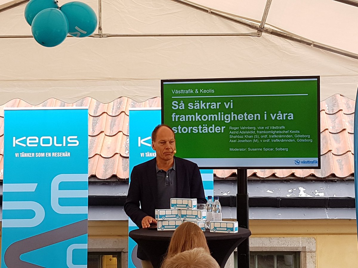 Framkomlighet för kollektivtrafiken-ett måste för att fler ska välja att åka kollektivt och hållbart