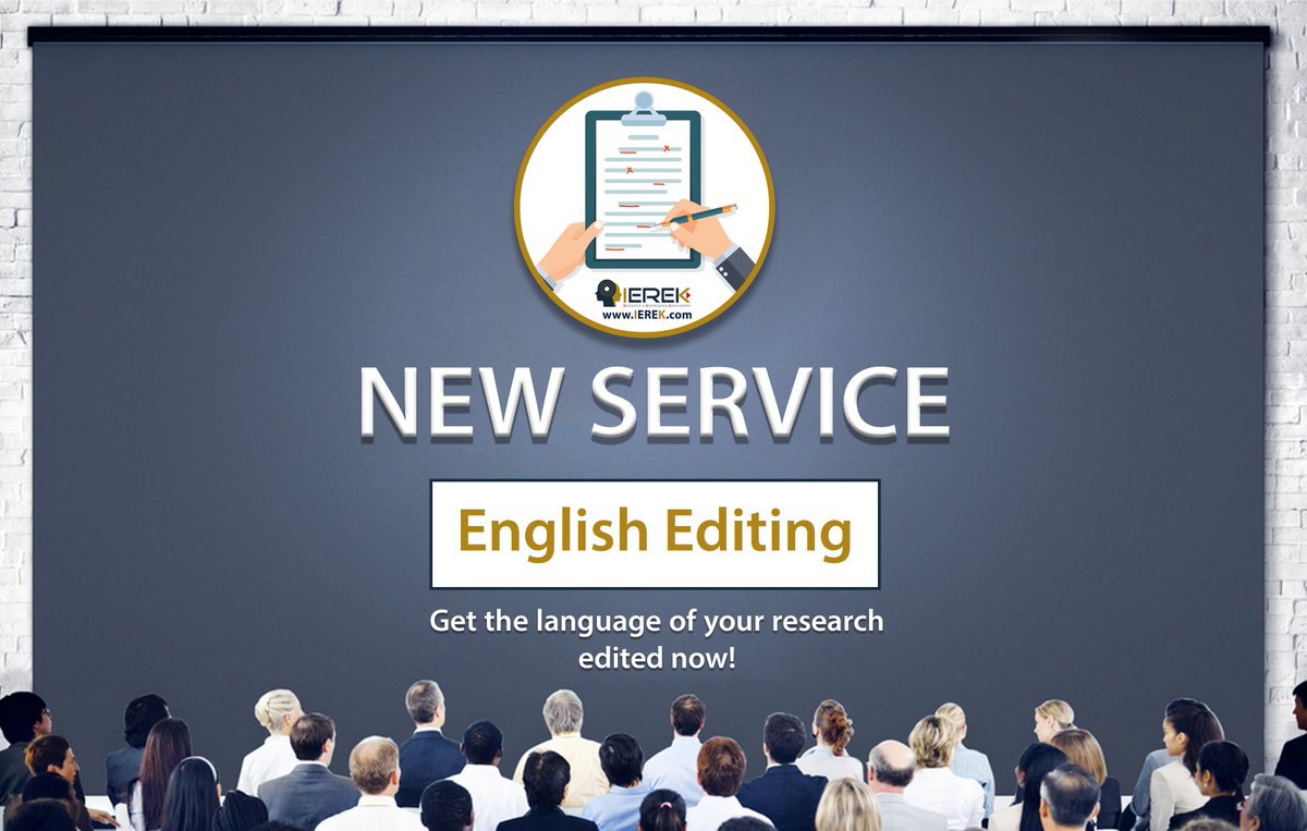GUIEREK's tweet image. #IEREK announces a #new service “English editing service”. 
If you are registered in the conference “Green Urbanism” and want to improve the language of your research to get your perfect paper published, click on: ierek.com/events/green-u…