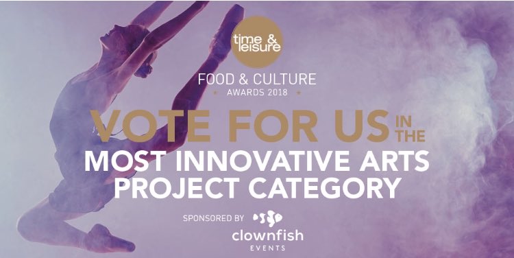 Just one week left to vote for us for #TLFCA awards, sponsored by our good friends <a href="/ClownfishEvents/">Clownfish Events</a> 

foodandcultureawards.co.uk/voting/