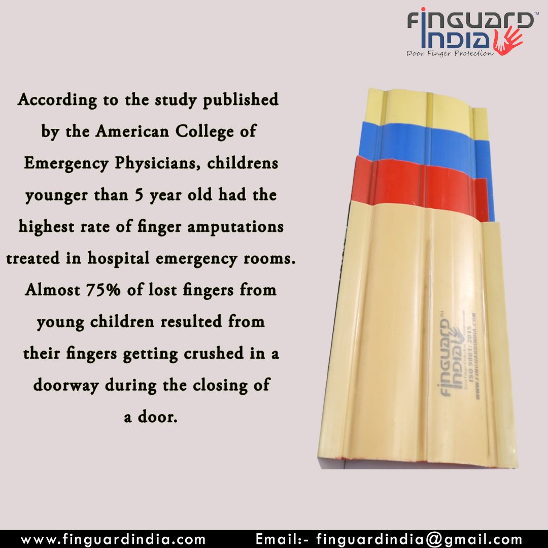 FinguardIndia's tweet image. FINGUARD DOOR SAFETY SYSTEMS.
#Safety #fingerprotection #safety2018 #safetyfirst #protection #doorguard
#safehands #preschools  #childsafetyweek #SafeStanding #fingerguard
#nursery #trending #ChildrenUnderAttack #safetymeasures #applications 
#doorproduct #installation