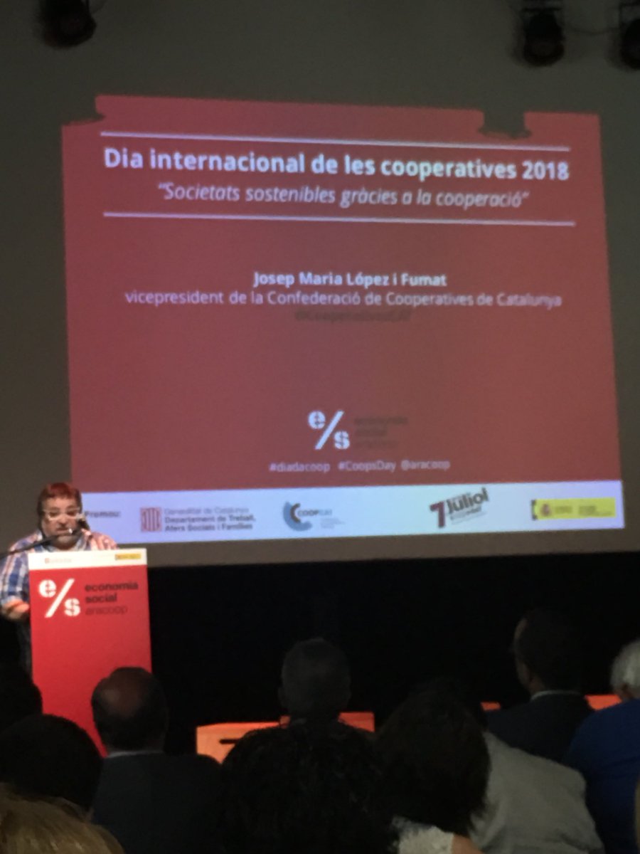 Mil_liRodriguez's tweet photo. Dia internacional del cooperstivisme, jornada per compartir coneixement i experiències https://t.co/Pe6HBAkjfi