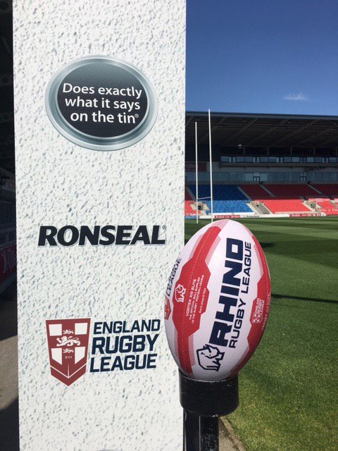 Evolve_BM's tweet image. We&apos;re delighted to be working with @England_RL and @Ronseal at today&apos;s launch! #Ronseal #ENG #rugbyleague