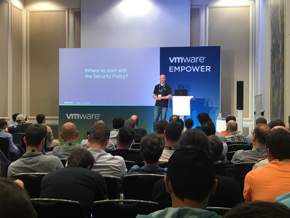ergenerc's tweet photo. ⁦@VMwareEMPOWER⁩ ⁦@VMware_TR⁩ ⁦@vsmartbt⁩ Transform Networking and Security w/⁦@yabwonski⁩ #VMwareEMPOWER https://t.co/TTrjME76IG
