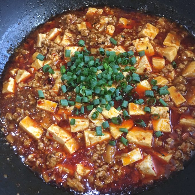 麻婆豆腐のtwitterイラスト検索結果 古い順