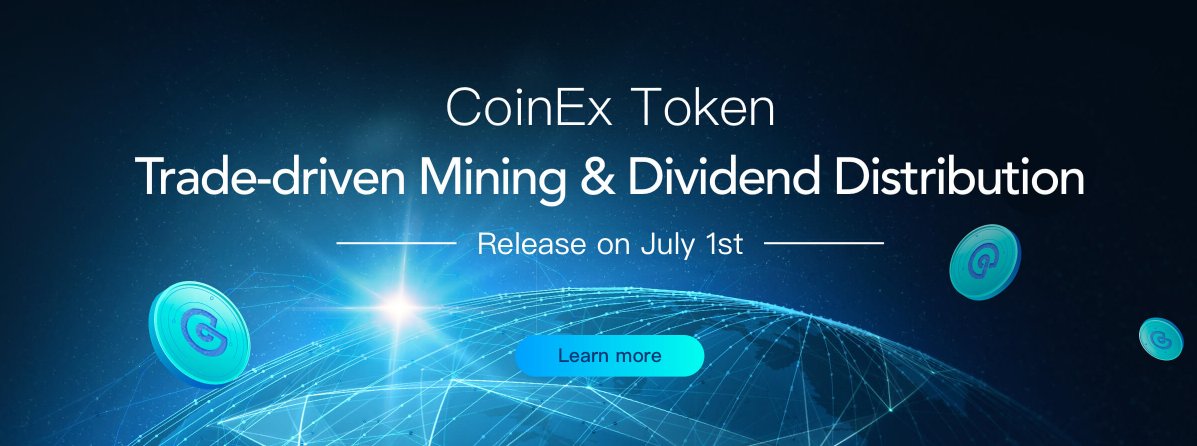 You get free $CET when trading (more trading = more free $CET). And when you hold $CET you get daily dividends. Today it was about 2.5% dividend, that's 75% dividend a month for holding $CET. 🚀🚀🚀

If you haven't signed up yet use my ref link: coinex.com/account/signup…