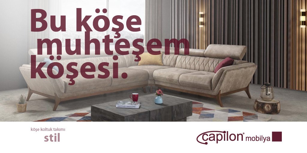 mobilyacapilon's tweet photo. Bu köşe muhteşem köşesi. stil #köşetakımı
#Ankara #CapilonMobilya https://t.co/VLtdHTJPY3