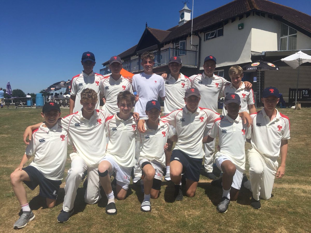 Under 15 A in to the National Quarter Final. Good luck all 🏏🦅