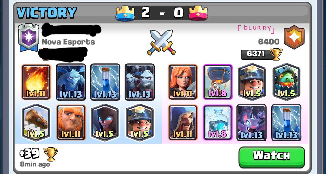 AyserCr's tweet photo. Didn’t count 😖💔 #clashroyale https://t.co/JqGph4VQmu