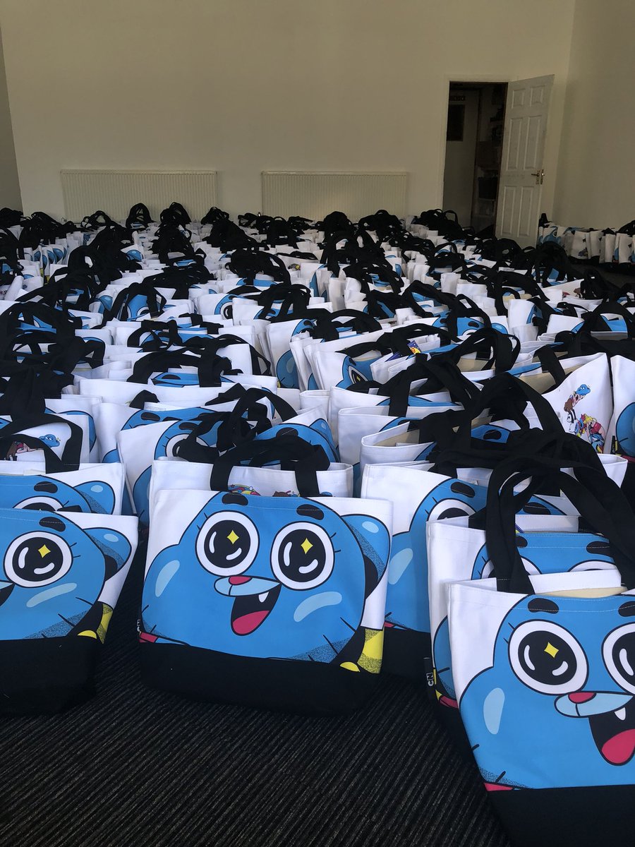 ajw2411's tweet photo. Bags ready and waiting for attendees at this year’s #CMC - thank you #Turner ! https://t.co/gM4o8Ce3F2