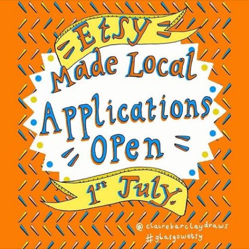 ICYMI: 🎉🎉APPLICATIONS ARE NOW OPEN!!🎉🎉 Read our blog on the application process and apply here: 
 glasgowetsyteam.co.uk/etsy-made-loca… #EtsyMadeLocalUK #glasgowetsy #makersgonnamake