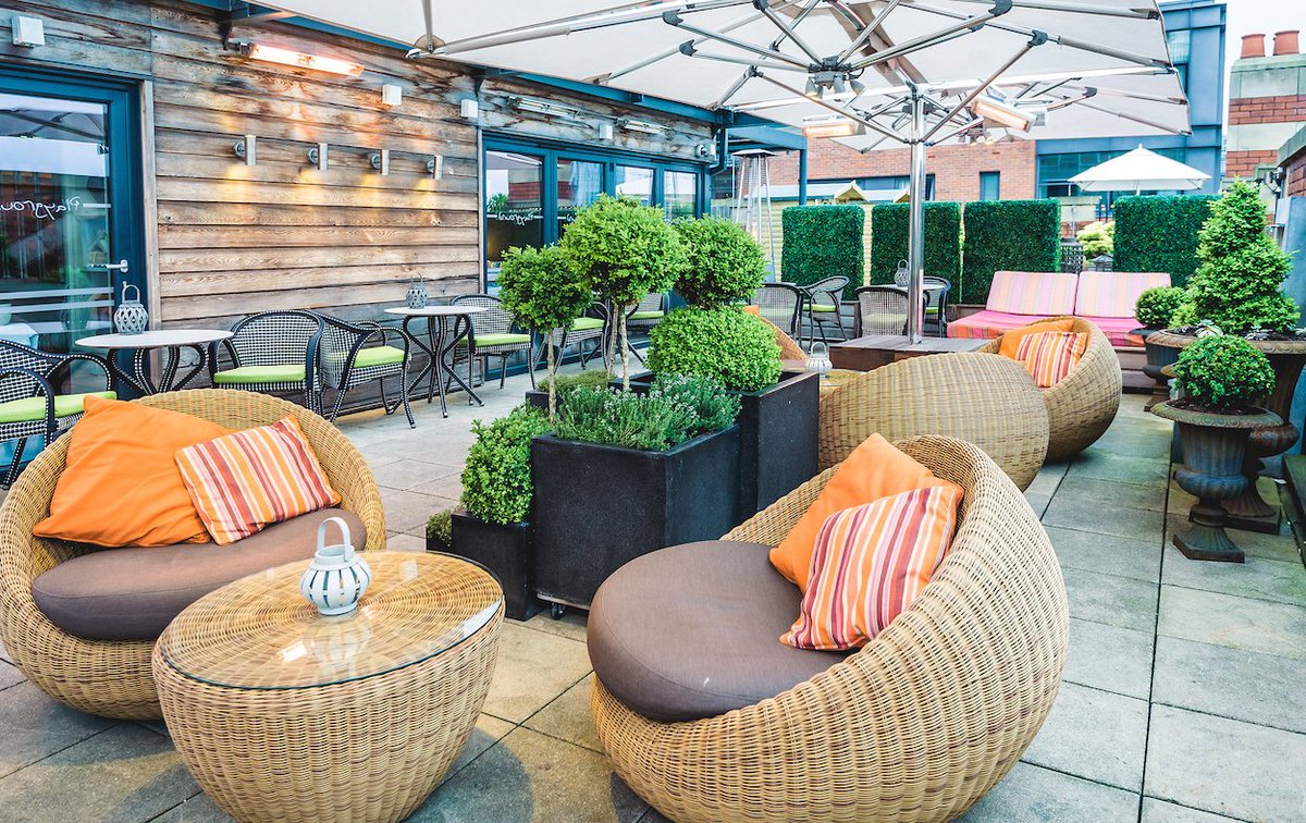 Eclectic_Hotels's tweet photo. #Rooftop it like its HOT and get yourselves to our 3rd floor playground to watch the England game tomorrow #Manchester #WorldCupViewing https://t.co/cZXJHqk5Qo