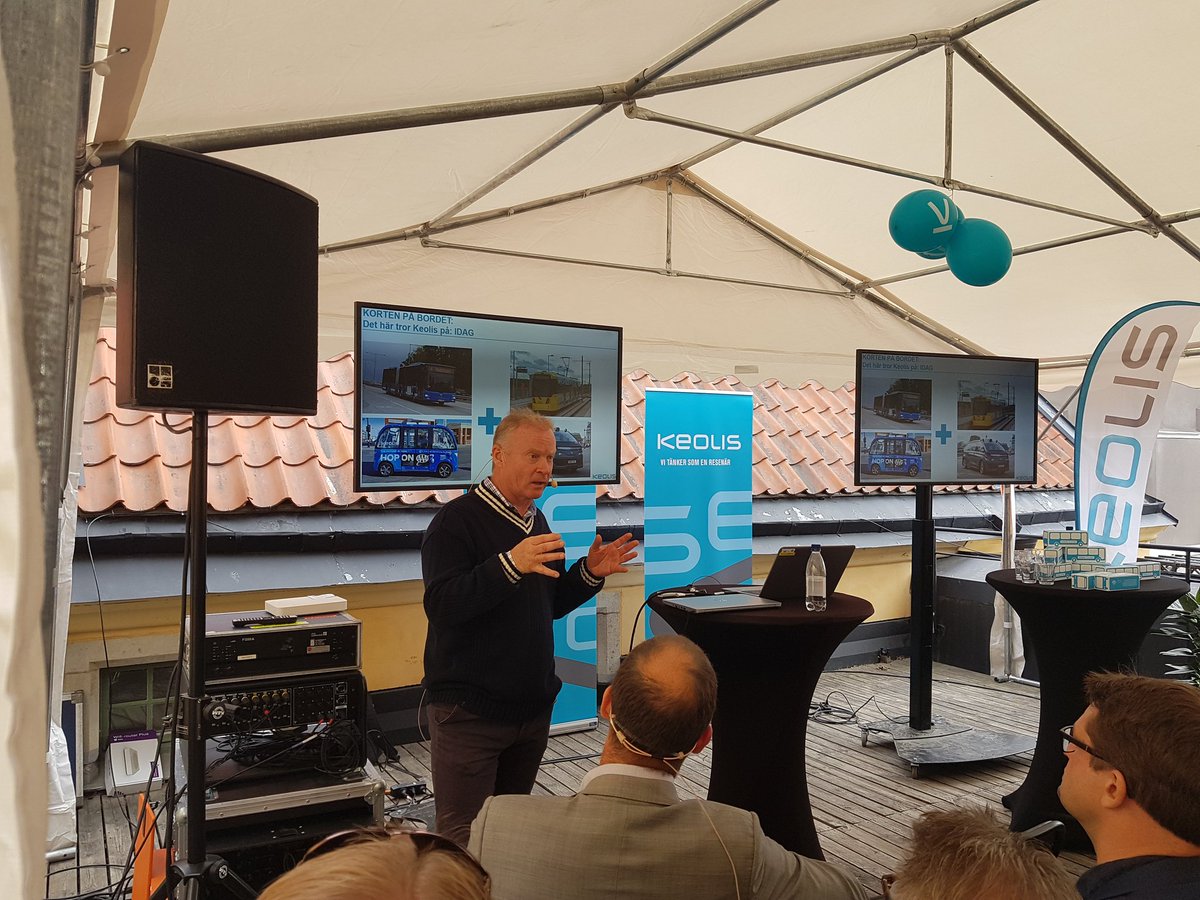 #autonomafordon, Keolis, Scania, Uber och Sveco pratar framtida möjligheter och lösningar