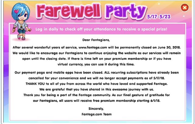 A82___'s tweet image. Goodbye my childhood game 
Fantage💔.
#Fantage
30 June 2018