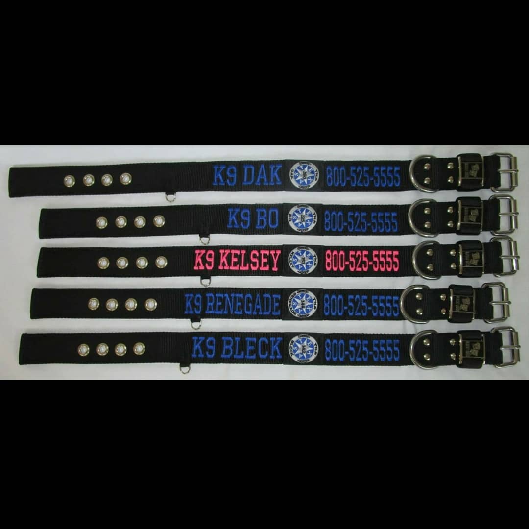 BLOCKYDOGS's tweet photo. Shipments pic! 1.5" Regular Flat Collars headed to the Texas Highway Patrol! Each badge has individual K9's name &amp; badge number.
#blockydogs #blockydogscollar #K9 #k9collar #texashighwaypatrol #highwaypatrolk9 #workingdogcollar #policek9 #customdogcollar https://t.co/YU0F3EX21j