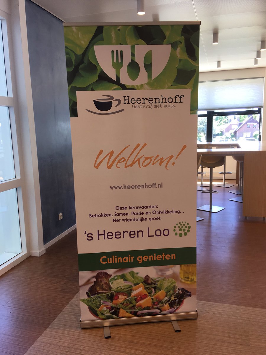 Lunchen bij de <a href="/Rabobank/">Rabobank</a> in Nijkerk. <a href="/sHeerenLoo/">'s Heeren Loo</a> verzorgt er de catering en helpen mensen met een beperking aan zinvol werk! Super-de-luxe!