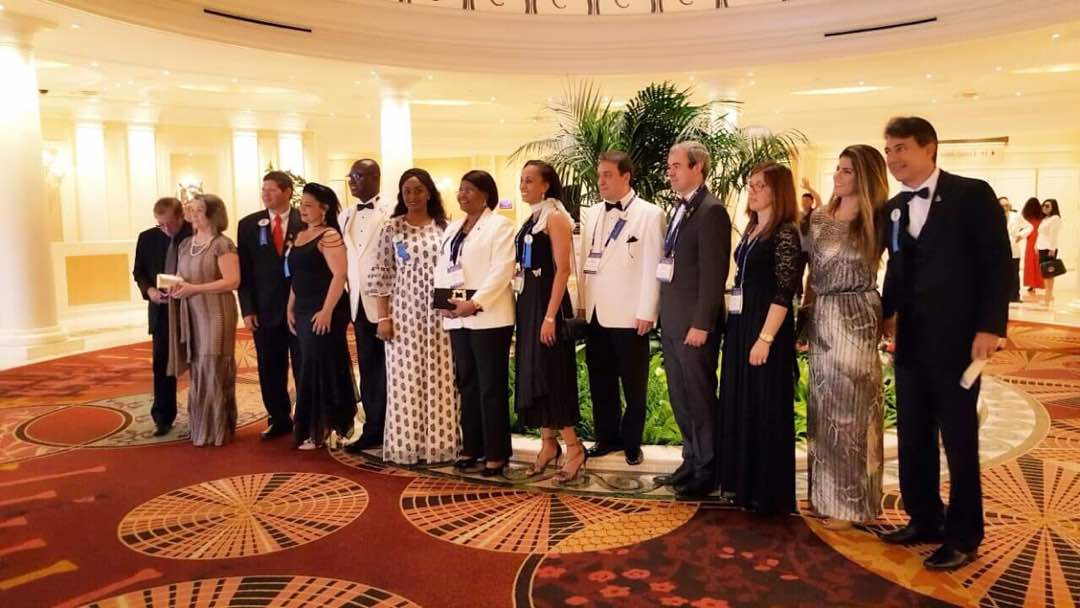 LC_NkcDoyen's tweet photo. Gouverneur district 403A1 Fodié Diagana à la 101e #LCICon #LasVegas @MGMGrand @lionsclubs @yasser76 @lcnpalmier https://t.co/vxtBkTyYjn