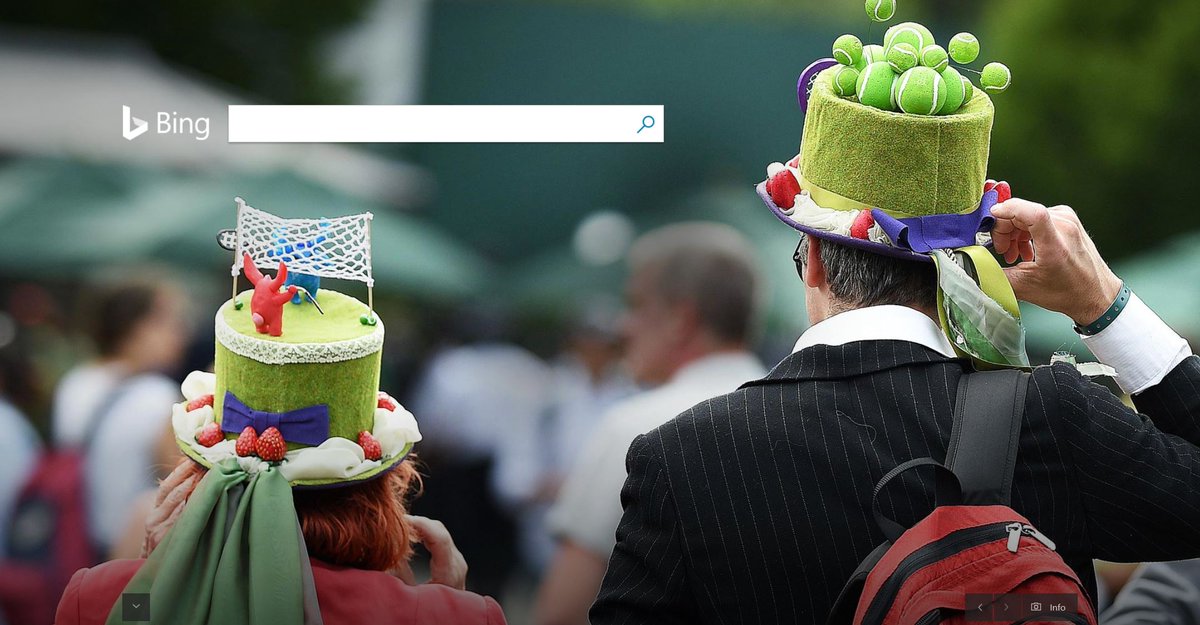 It's the start of #Wimbledon today and Bing is keeping you up to date with all the latest scores and information! Get the advantage with Bing here - aka.ms/AA1q6cs

#Bing #BingUK #IntelligentSearch #Wimbledon2018