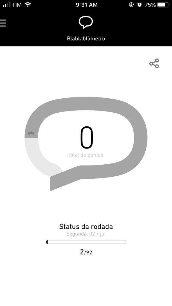 Nova rodada 👏🏽👏🏽