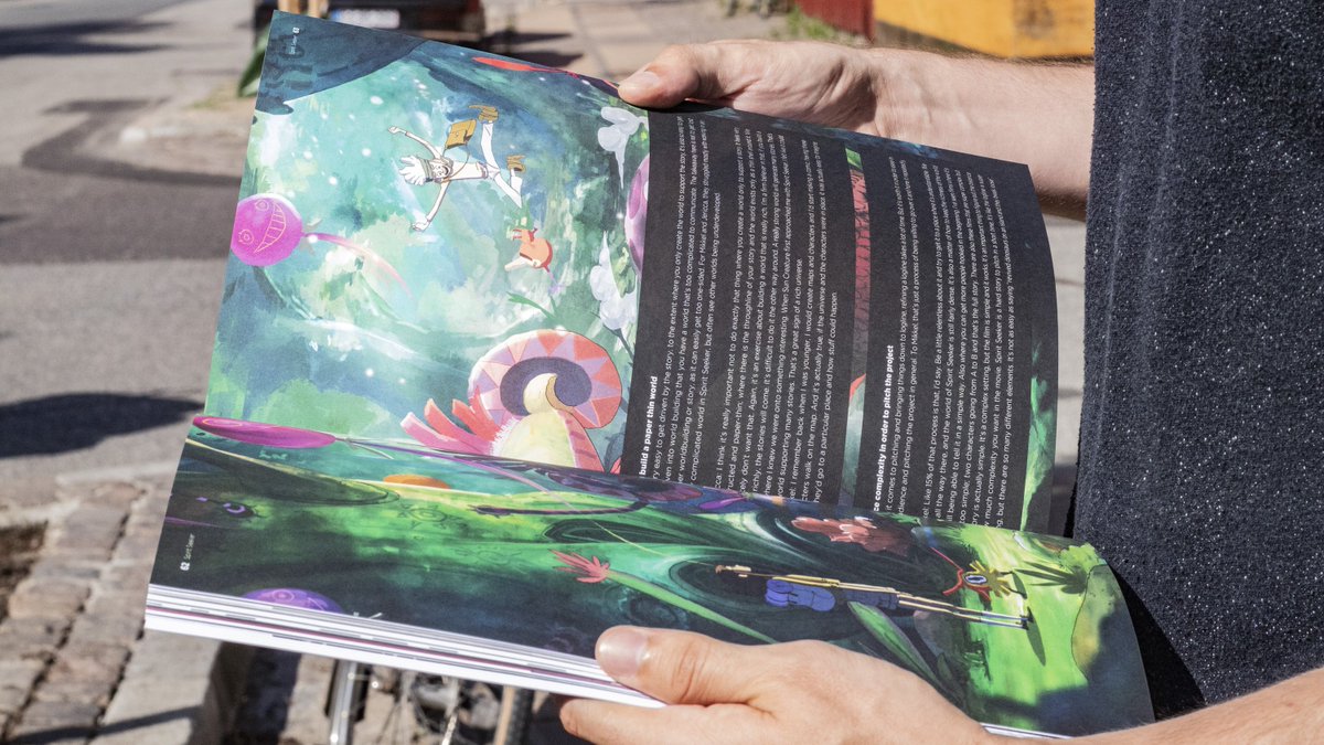 There are still some copies left of our crisp art magazine! 🔥🔥🔥 itsoncraft.com/artzine/
#art #animation #illustration #insider #knowledge