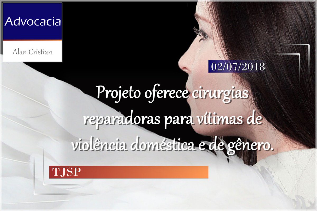 AlanCristianAdv's tweet image. Acesse: instagram.com/p/BkuvHTEHTVm/…

#AlanCristianAdv #Direito #Advogado #Advocacia #Lawyer #Law #DireitoDeFamília #Família #DireitoPenal #ViolênciaContraAMulher #ViolênciaDoméstica #ViolênciaDeGênero #ProjetoFênix #ReparaçãoEstéticaOrtopédicaEOdontológica #TurmaDoBem #Comesp #TJSP