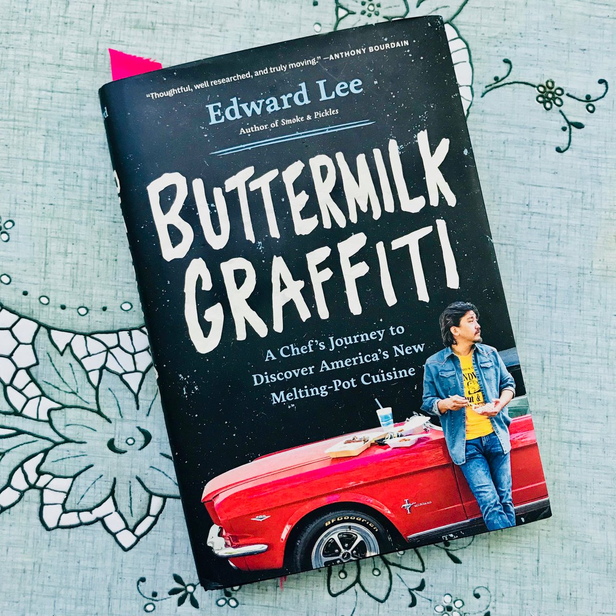 Spent the better part of the weekend with this magnificent read. Kudos ⁦@chefedwardlee⁩ on what is easily some of the best food writing I’ve encountered in ages. Remarkable.  #buttermilkgraffiti
