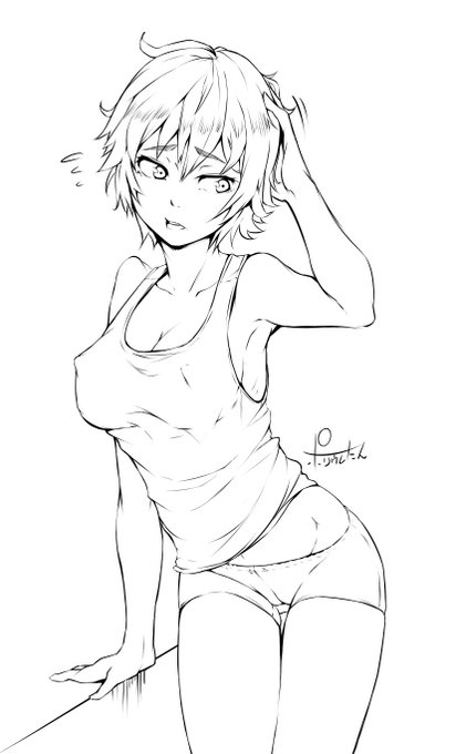 ひさびさらくがきしやしたが
塗りいれる気力がない…というかアチキの人間性が塗りを拒絶していやす…
塗りがちゃんと出来る人ってすごいでやんすねぇ
きっと真面目で誠実な人に違い無いね 