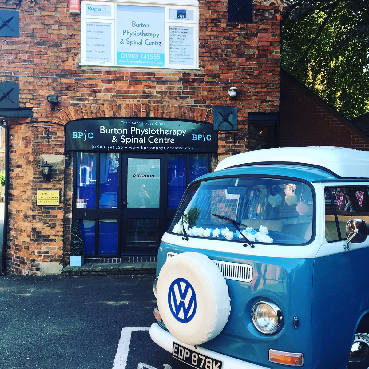 We had a visit from Bertie the campervan today!
#vwbaywindow #burtonphysio #vwcampervan #physiotherapy