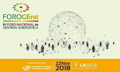 Lanzamos el IV Foro Nacional de Gestión Energética #FOROGEn 2018: nuevos temas, nuevos precios, más networking... Toda la información sobre patrocinios e inscripciones en asociacion3e.org/forogen/ ¡Apúntate!