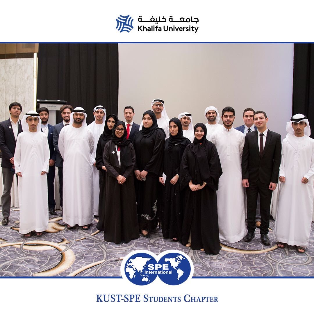 KUST-SPE Student Chapter participated in the annual SPE Gala Dinner for 2017/2018 achievements under the sponsorship of His Highness Shaikh Mohammed Bin Khalifa AlNahyan