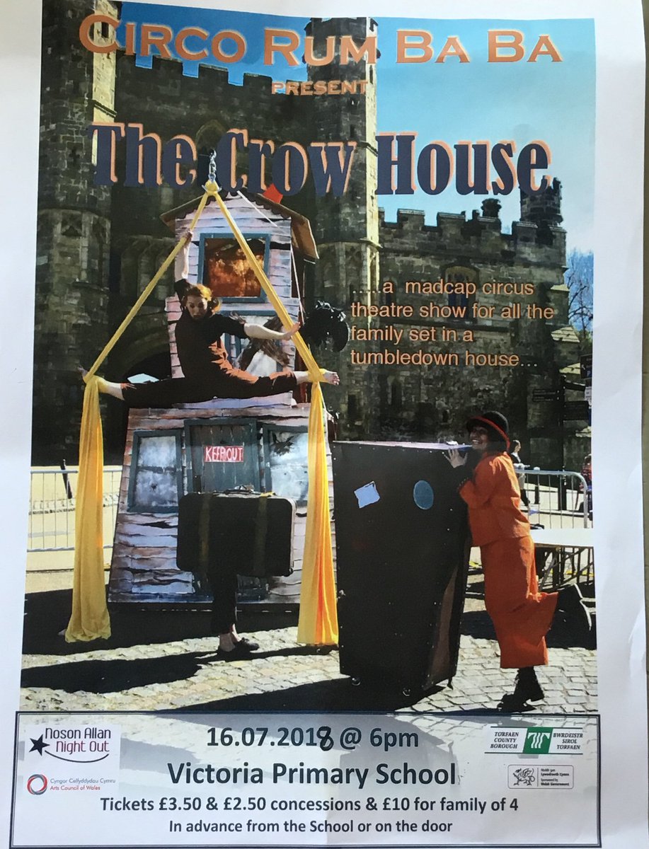 middle_karen's tweet photo. Young promoters @nazeeba are working hard getting ready to welcome @circorumbaba and their amazing show ’The Crow House.’ 16th July, at 6pm on our field, it is an outdoor theatre performance. Get your tickets at Victoria Primary, before they sell out! #thecrowhouse #enterprise https://t.co/LiHAxe7TpX