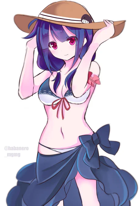 水着大鯨ちゃん
#艦これ版深夜の真剣お絵描き60分一本勝負
#艦これ版真剣お絵描き60分一本勝負_20180702 