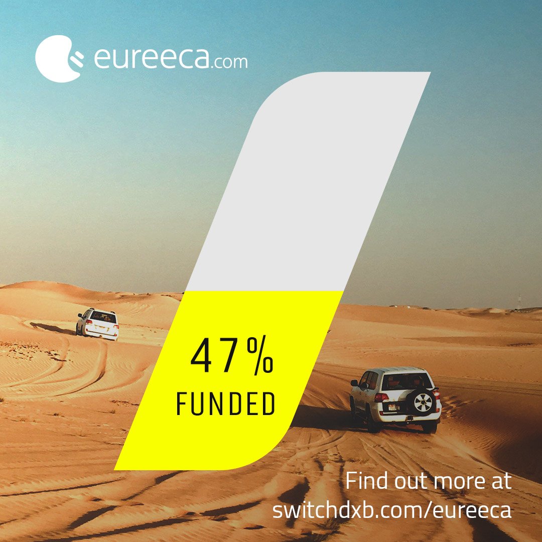 SwitchDXB's tweet image. The momentum is building on our @eureecamoment crowdfunding campaign and we've now reached 47% of our target! Head to eureeca.com/Crowd-funding-… to make your investment.
#LiveBetterDXB #mydubai #crowdfunding #CrowdfundingCampaign #CrowdFundingExposure