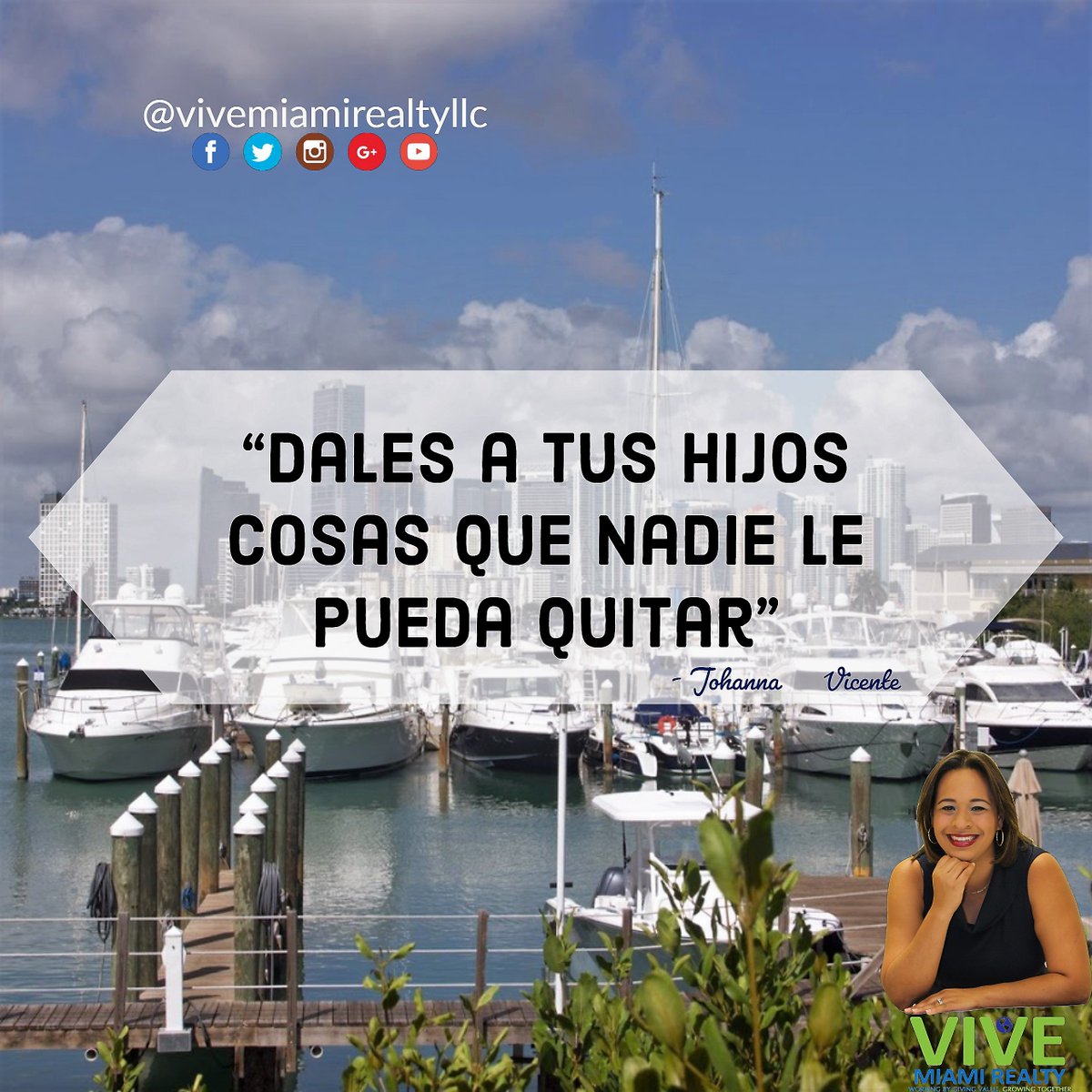 VIVEMiamiRealty's tweet photo. More Inf: Johanna Vicente (786) 715-8272

Working by Giving Value.
GrowingTogether.

Trabajando dando la milla extra para crecer juntos.

https://t.co/7KsTdJBHY4

#JohannaVicente #VIVEMiamiRealty #WorkingByGivingValue #GrowingTogether #Motivación #Miami #VIVEMiamiRealty https://t.co/4r1Rv3A8PZ