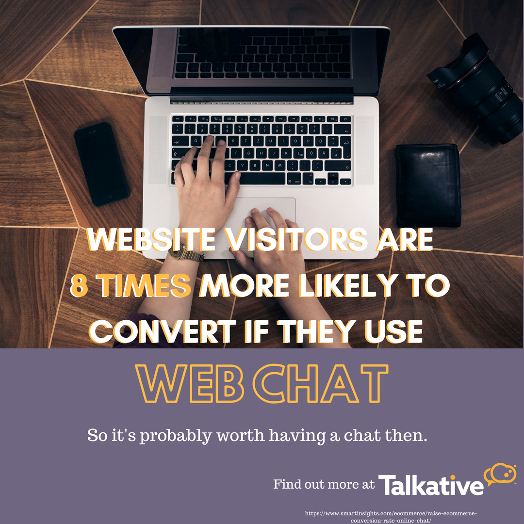 talkativeuk's tweet photo. Newsflash! People like to chat. #TalkHuman #GetTalkative #saas #talkative #webchat #CX @Roberts_Ben_M https://t.co/meW36bPZPl