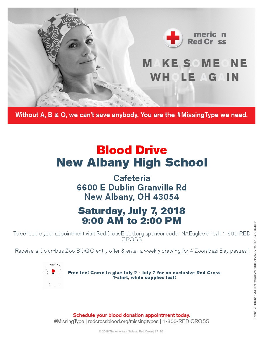 nahsband's tweet photo. Less than a week away from the American Red Cross Blood Drive!  July 7th.  More information below... https://t.co/3CZGn3ox48