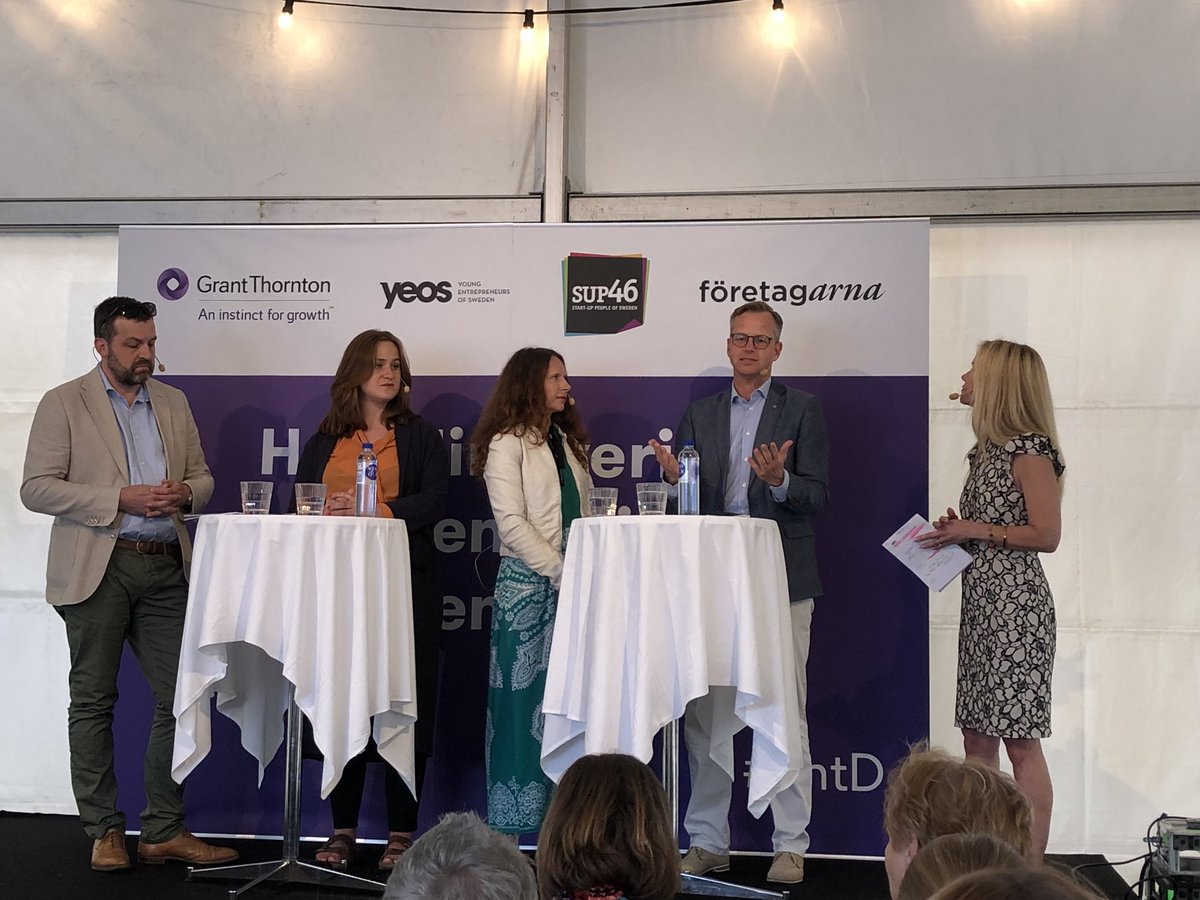Asebelius's tweet photo. 1 procent av riskkapitalet går till kvinnliga företagare, nu ska vi diskutera varför det blir så med bland annat @mikaeldamberg välkomna till H521 eller titta/lyssna på vår livesändning  #EntD @GrantThorntonSE https://t.co/PhyVwfcWi0