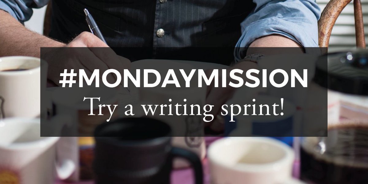 TheWritership's tweet photo. Try a writing sprint! Write for five minutes, write with abandon, write as fast as you can. Prompt: “She smelled the smoke before she saw the fire.”
This #MondayMission is from @grantfaulkner of #NaNoWriMo & #CampNaNoWriMo on #Writership Episode 130: https://t.co/WKIEIhrviS https://t.co/MBG0cuuviv