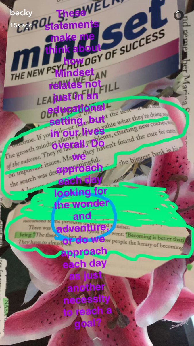 Enjoying discovering and making connections w/ first few chpts of Mindset! #BAMsummer18, <a href="/BAM_MS_Official/">Brambleton Middle</a>, <a href="/MindsetWorks/">Mindset Works</a>, #growthmindset