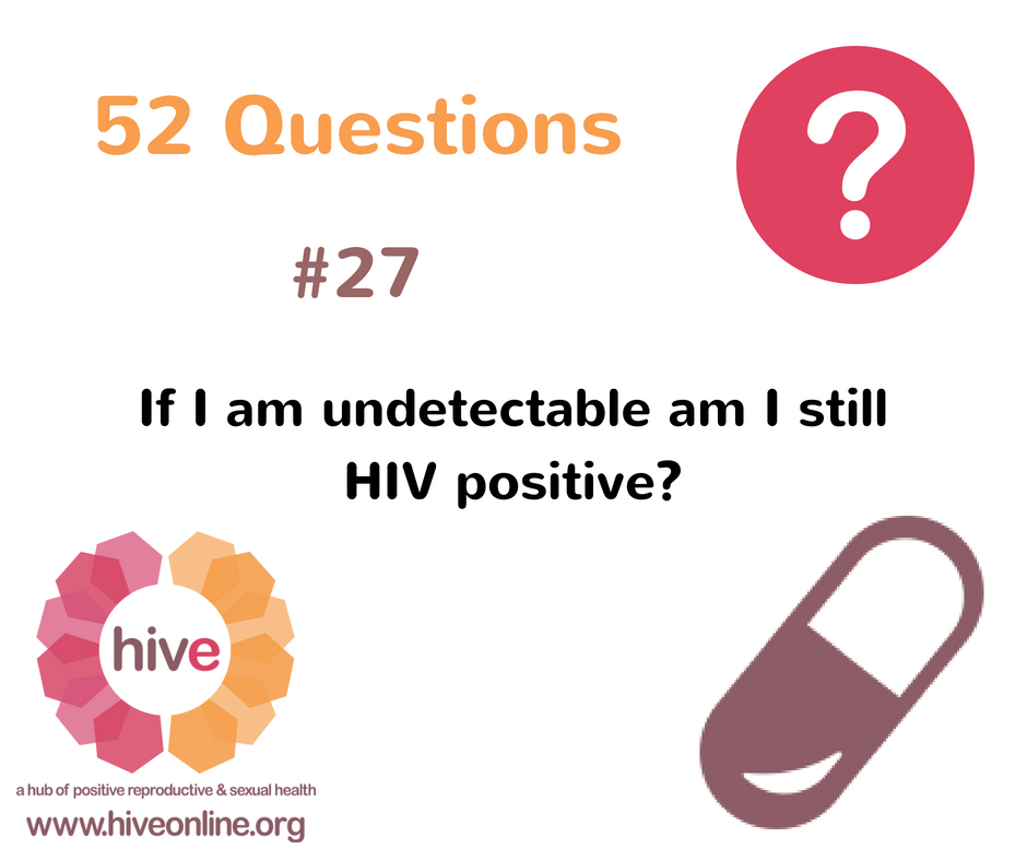 HIVE_Online's tweet photo. Tune in tomorrow at 1pm PT for #52Questions #27: "If I am undetectable am I still HIV positive?" Dr. Derrick Butler of @ToHelpEveryone guest stars. #UequalsU https://t.co/Xbg4oku3Z8