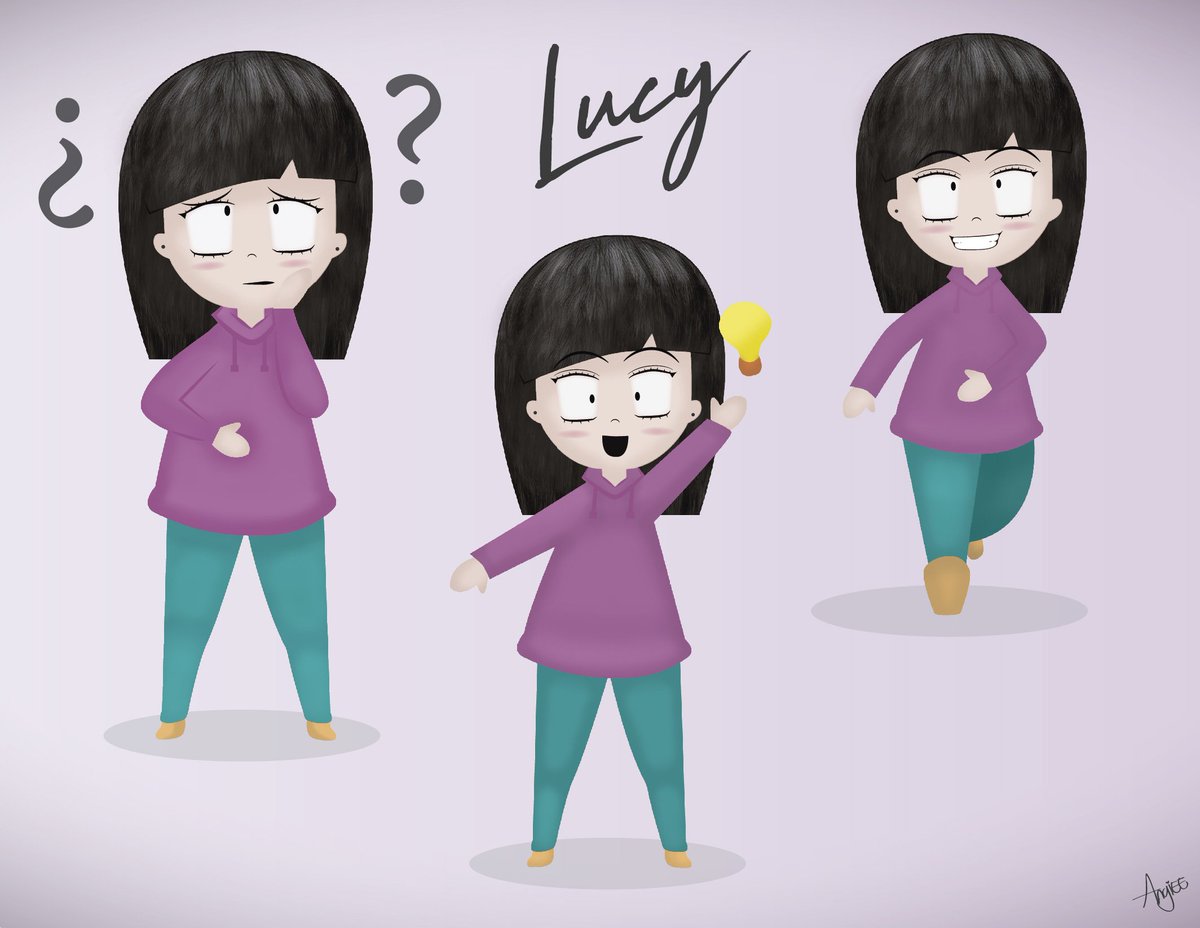 AngieeInDesign's tweet image. Ya saben que van hacer hoy? A lucy ya se le ocurrió algo y está muy feliz. 😊
#Niña #Ilustración #Lucy #Berrinche #Práctica #Design #Illustration #Digital