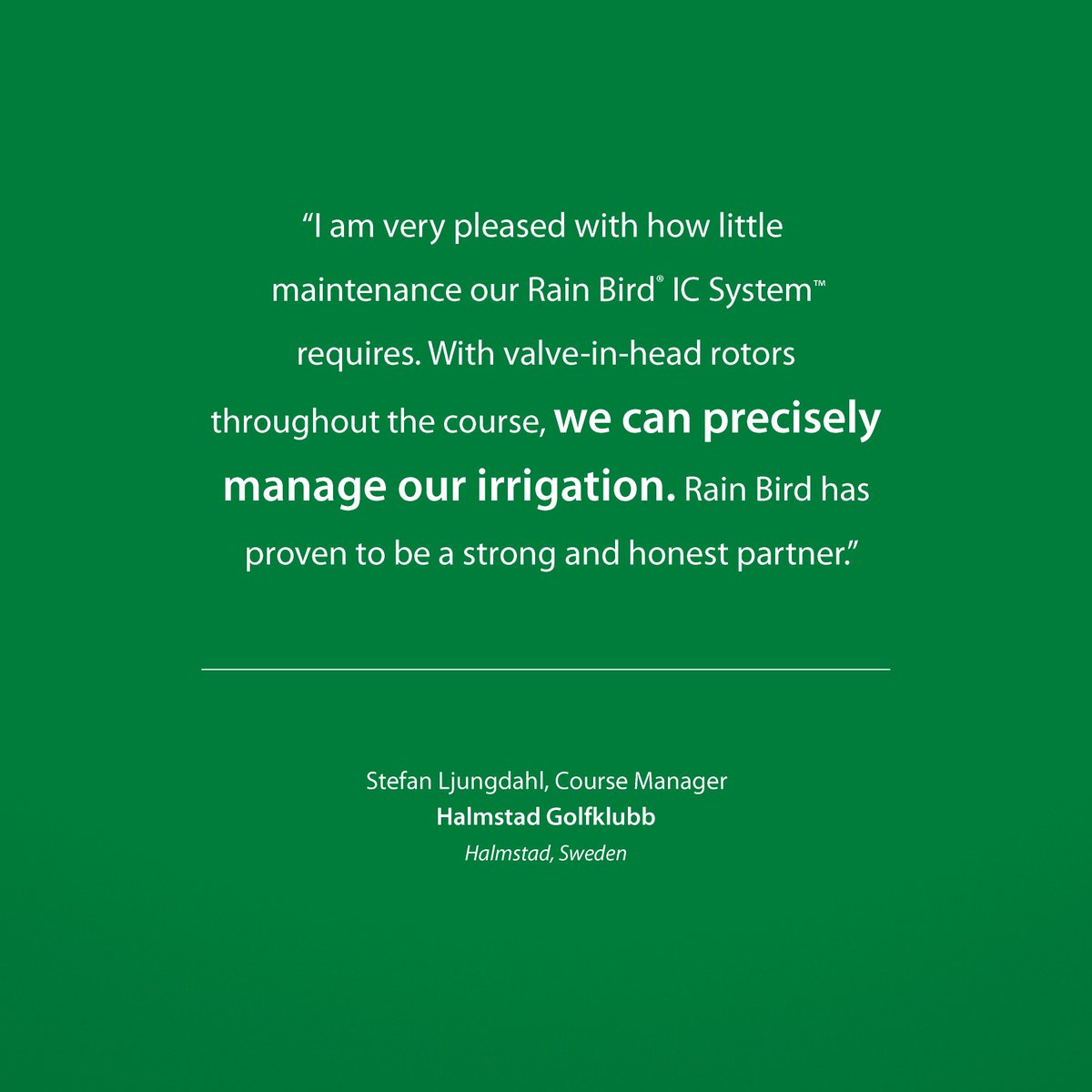 RainBirdGolf's tweet photo. CLICK to see why choosing @RainBirdGolf as your Renovation Partner is important: https://t.co/rilcR7kKEJ
#RBIC #OnlyOneOfItsKind #DefendYourTurf #RenovationPartner https://t.co/94g36Uo6MI