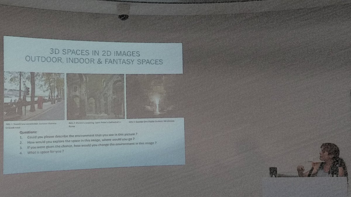 zfalomir's tweet image. Inspired by Thora Tenbrink's talk😄 @bscc_bremen
#SpatialLanguage in sailing, horse riding & vertical walking shows different reference frames in #spatialthinking
Sculptors, architects & painters describe/perceive depicted spaces differently-- #Cialone #Tenbrink & @hugospiers